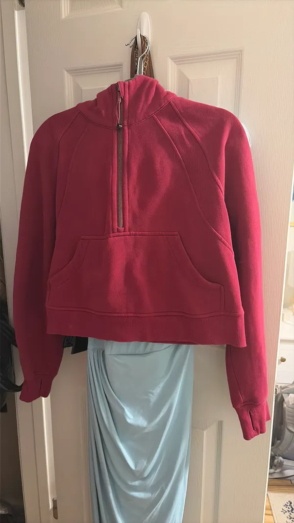 Lululemon Scuba Half-Zip Hoodie Cropped - Image 6
