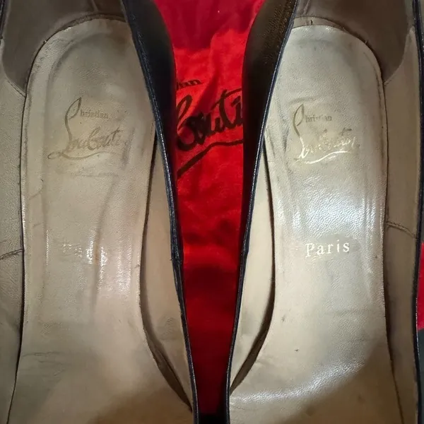 Christian Louboutin Simple pump 85mm black kid leather - Image 3
