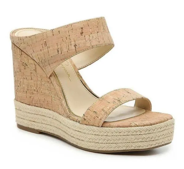 Jessica Simpson Saphita Espadrille Wedge Sandal,Tan Cork JS-SAPHITA - Image 5
