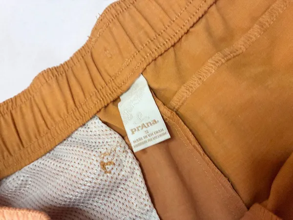 prAna Mariya Active Shorts - Size Small - Gilded Sunset Yellow - Image 6