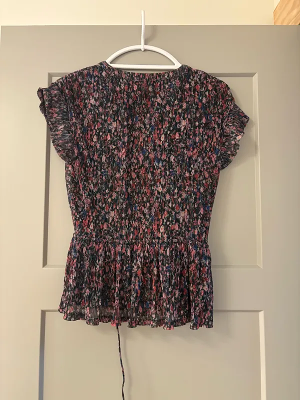 Anthropology shimmery top Purple Size XS - Image 2