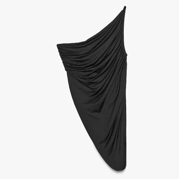 Zara NWT draped ruched one shoulder top - Image 7