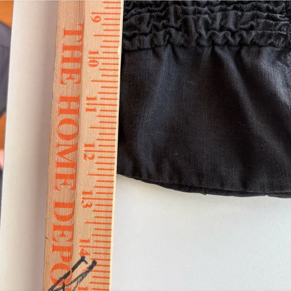 Reformation women’s size 0 Black Halter Crop‎ Top - Image 7