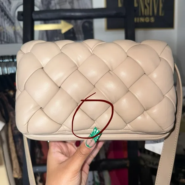 JW PEI Maze Bag in Almond Quilted Vegan Leather Crossbody Womens New NWT - Image 16