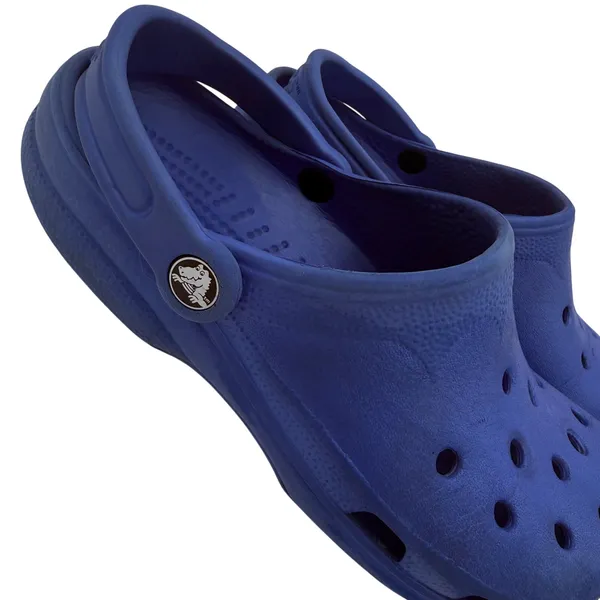 Crocs Blue Classic Clogs Shoes Size Women's 8-9 Men's 6-7 - Image 2