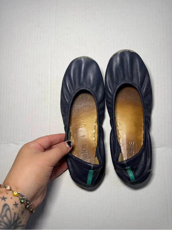 Tieks Ballet Flats in Navy - Image 3