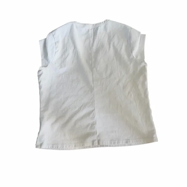 Free Assembly White Sleeveless Womens Top - Image 2