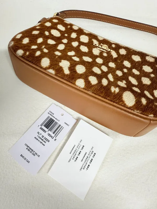 coach Nolita 19 With Deer Print cdw35 - Image 8