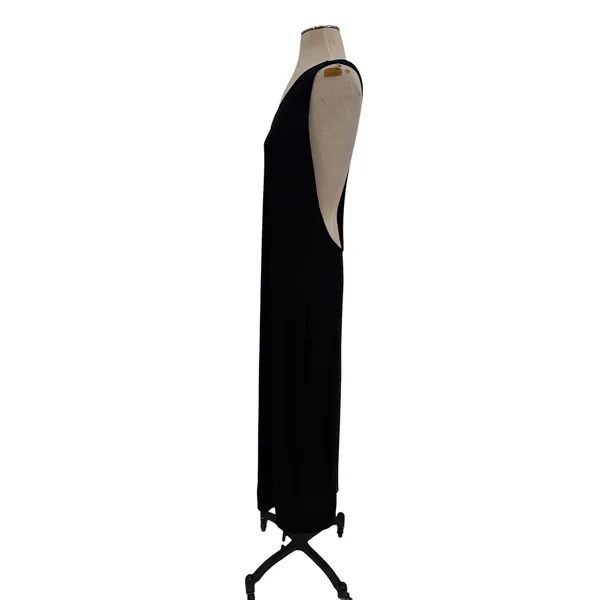 Free‎ People Beach Saturday Night Out One Shoulder Midi Dress Black Large - Image 6