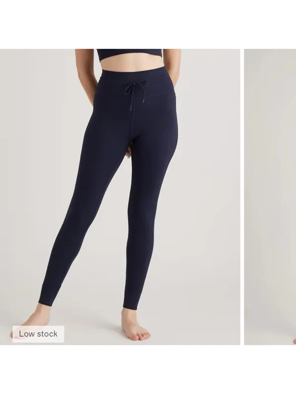 Quince Ultra-Form Tie Waist High-Rise Legging Size XS - Image 9