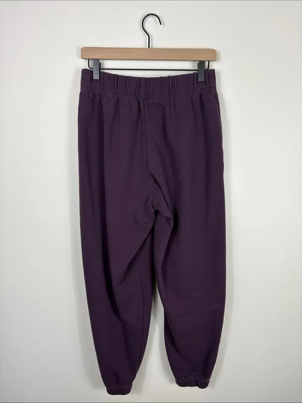 Aerie Jet Setter Joggers Sweatpants Cool Berry Purple Women’s Size Small Cotton - Image 6