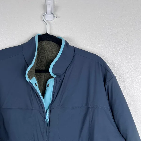 Title Nine‎ Women's Reversible Jacket Blue Sz XL - Image 2
