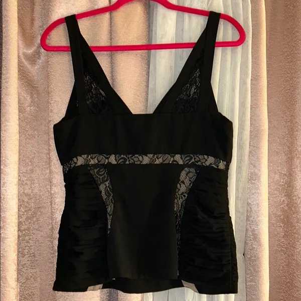 Bebe Size M Black Dress Tank - Image 9