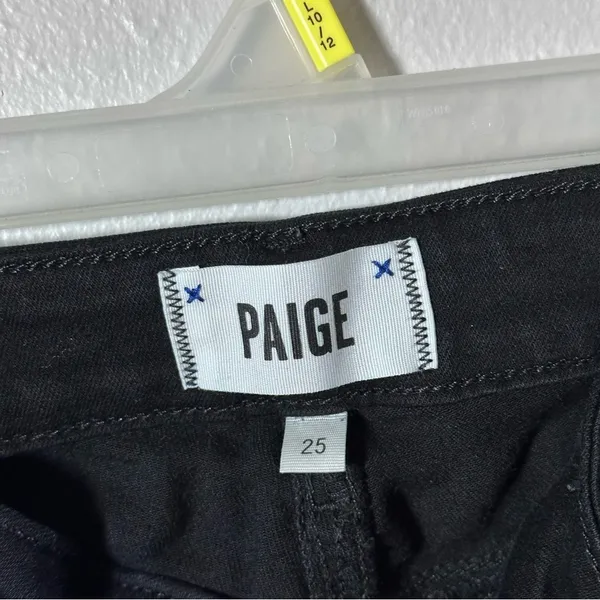 Paige Women Black Verdugo Ankle‎ Denim Jeans size 25 - Image 3