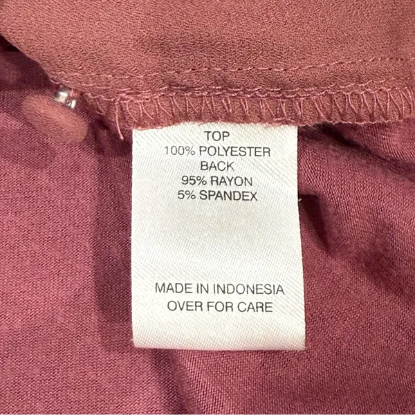 Fortune + Ivy Mauve Button-Front Women's Top - Image 7