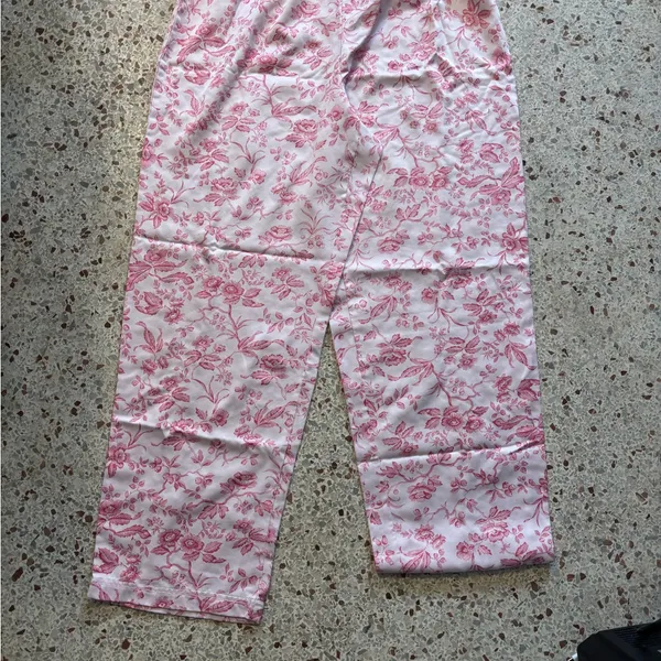 Appleseed women’s 2 piece pajama set medium Pink - Image 2