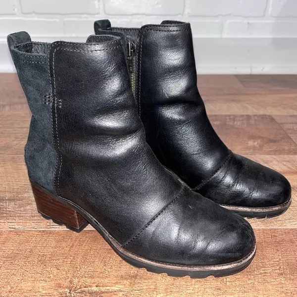 Sorel Women’s Cate Block Heel Bootie - Image 3