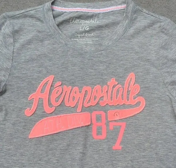 NWT Aeropostale Y2K Short Sleeve Logo T-Shirt | Aeropostale Fitted T-Shirt - Image 2