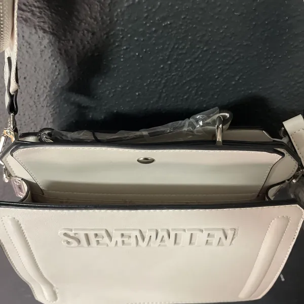 Steven‎ Madden Bevelyn Satchel/Purse Bag Camel/taupe - Image 2