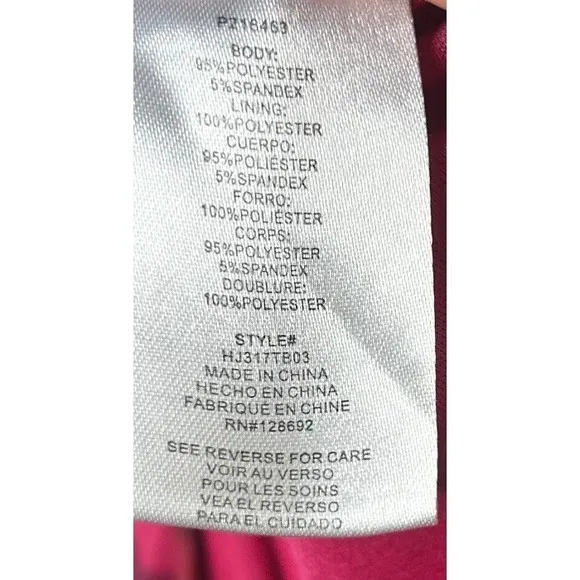 Almost Famous Women Large Ruched Red Midi Skirt Aesthetic Ruffles Lightweight‎ - Image 5