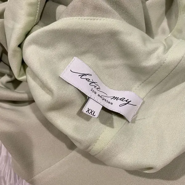 Katie May Mary Kate Strapless Gown in Sage Green XXL - Image 12