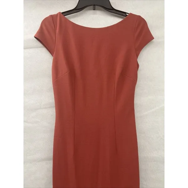 NEW Sz 4 BHLDN Katie May open back bow Madison Dress Gown Wedding dark pink - Image 6