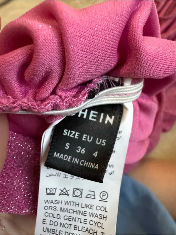 SHEIN Sparkly Mini Dress - Image 3