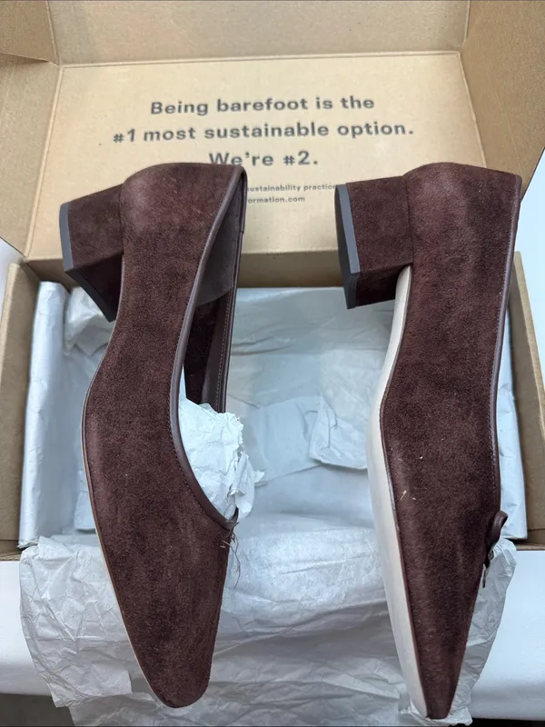 Reformation Women's Terry Ballet Pumps Size 8.5 - Image 11