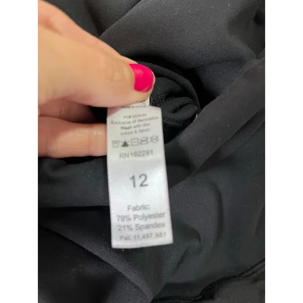 Sweetflexx Side Pockets Resistance‎ Leggings Size 12 Black Women's 4 bands - Image 7