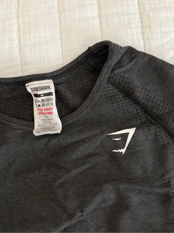 Gymshark Vital Seamless Long Sleeve Cropped - Image 2