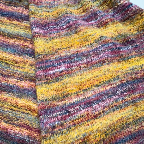 Anthropologie Akemi + Kin Space Dye Scarf Warm Knit Colorful Boho - Image 3
