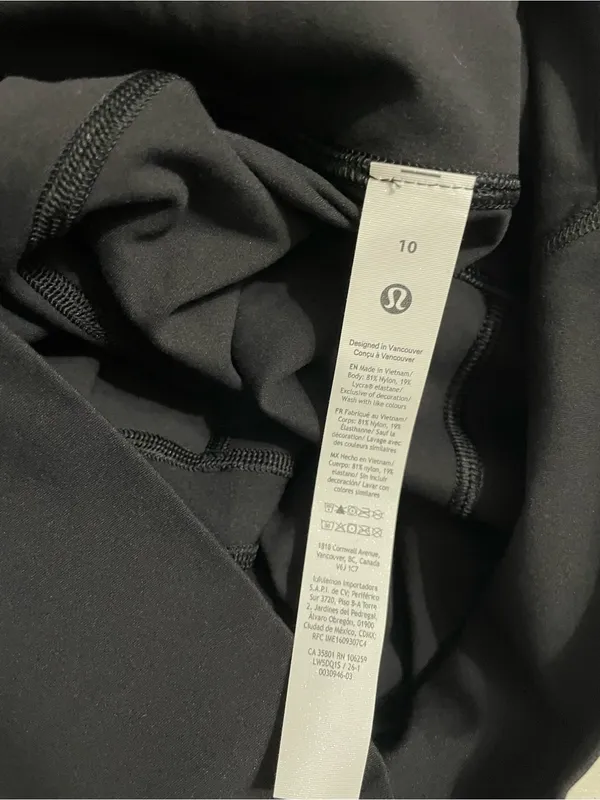 Lululemon athletica NWT Black High-Rise Align 28” Leggings with Pockets Size 10 - Image 10