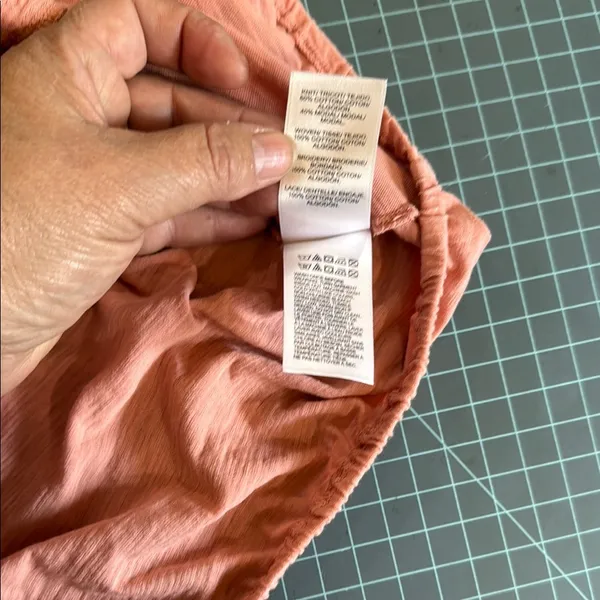 Lucky Brand coral Sleeveless Smocked Camisole - Image 6