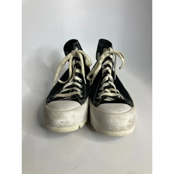Converse Lugged High Top Sneakers Womens 10‎ Black Good Platform Canvas Lug Sole - Image 2