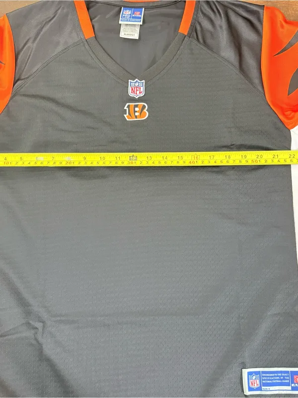 Cincinnati Bengals blank Jersey Shirt Womens Black NFL Football Sportswear XL - Image 7