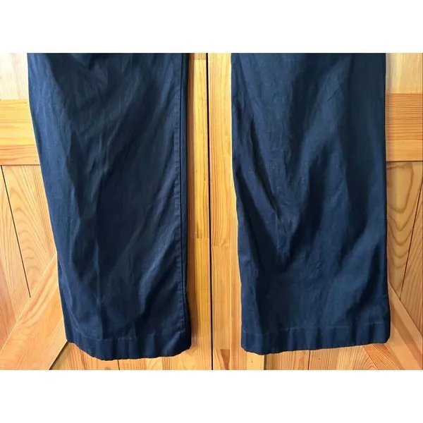 MNG Mango Women’s Wide Leg Black Trousers Size 8 (6172) - Image 6
