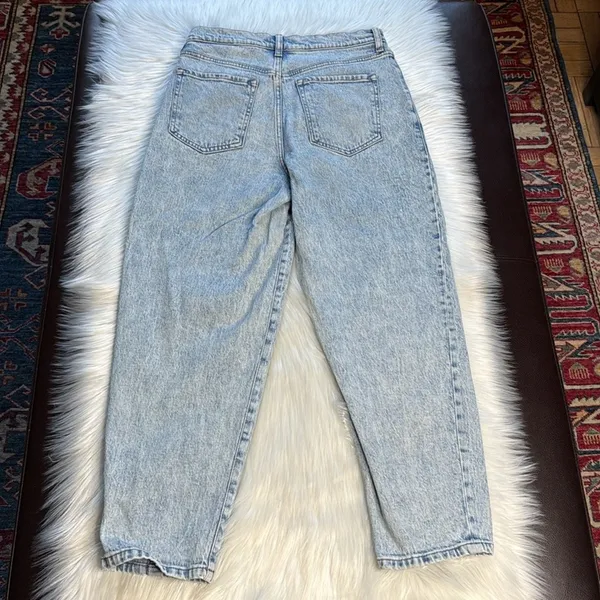 Banana Republic Factory Acid Wash High Rise Balloon Jeans - Image 6