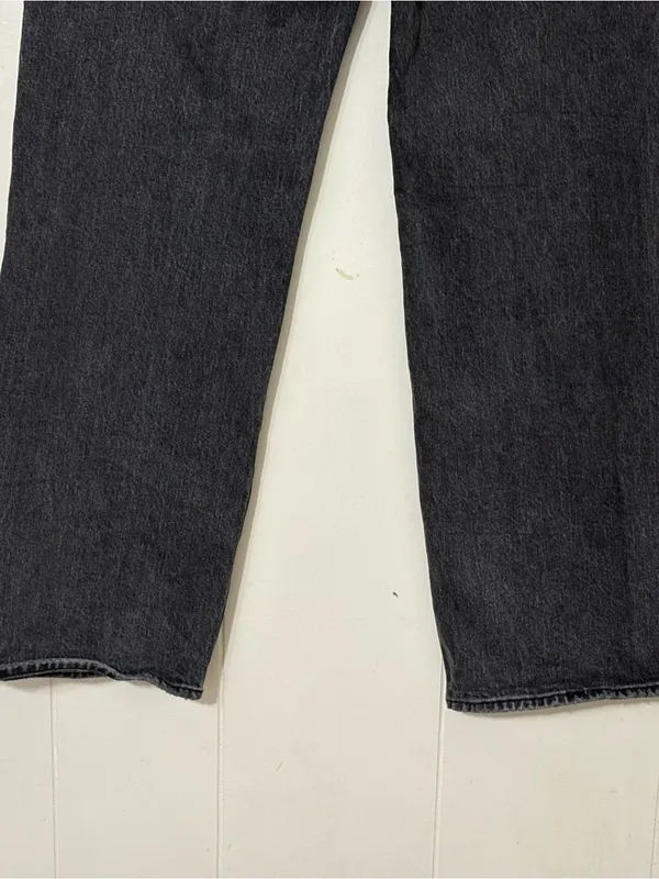Abercrombie & Fitch 90s Relaxed Criss Cross Jeans Black Size 29 8 High Rise - Image 10