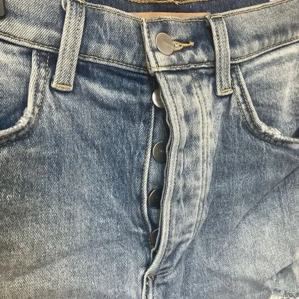 Joes The Alex High Rise Short Unbothered Distressed Button Fly Sz 28 #778 - Image 7