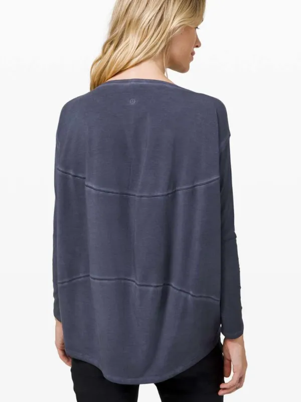 Lululemon Back In Action Long Sleeve *Fade - Image 2