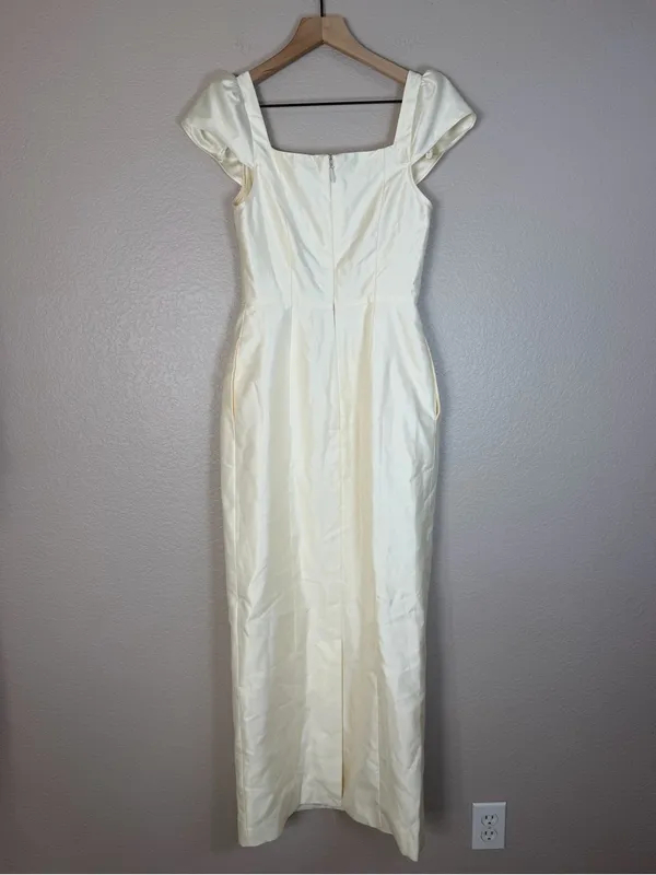 Maison Amory The Belmont Dress in Ivory Cream XXS NEW $369 Bride Bridal - Image 9