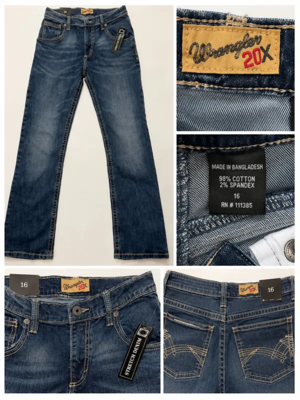 New with‎ tags Wrangler 20X women's bootcut jeans in size 16. - Image 8