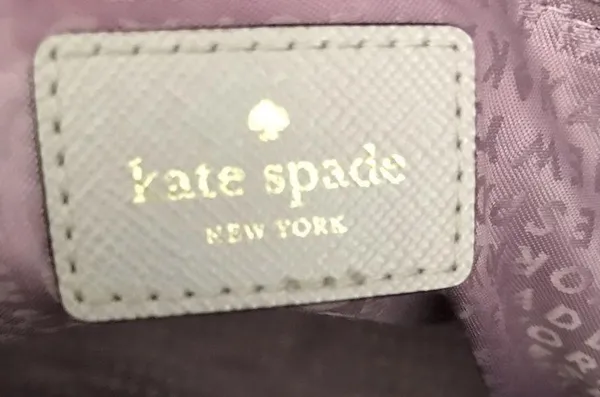 Kate Spade Silver and Gray Shimmery Tote - Image 10