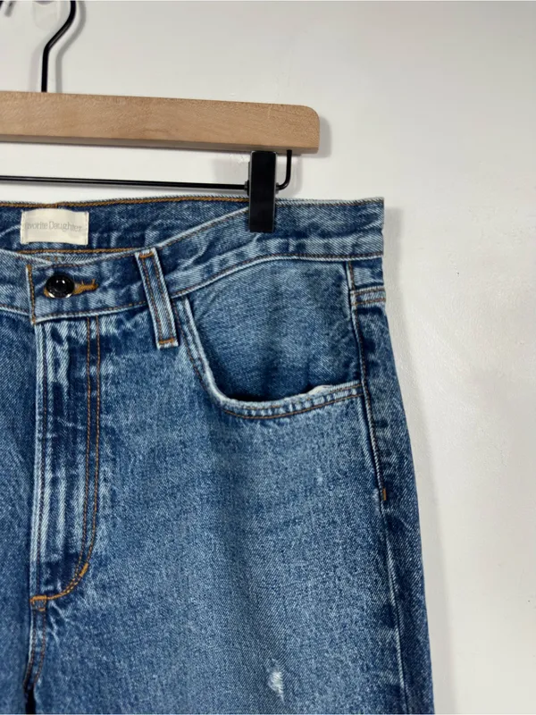 Favorite Daughter The Tommy Boston Low Slung Straight Jeans Size 27‎ - Image 7