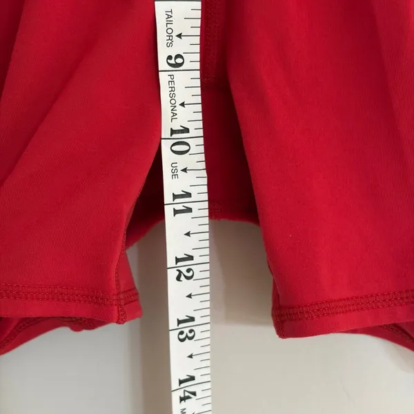 FP Movement Free People Red High Rise Biker Shorts XS‎ Athletic Yoga Workout - Image 7