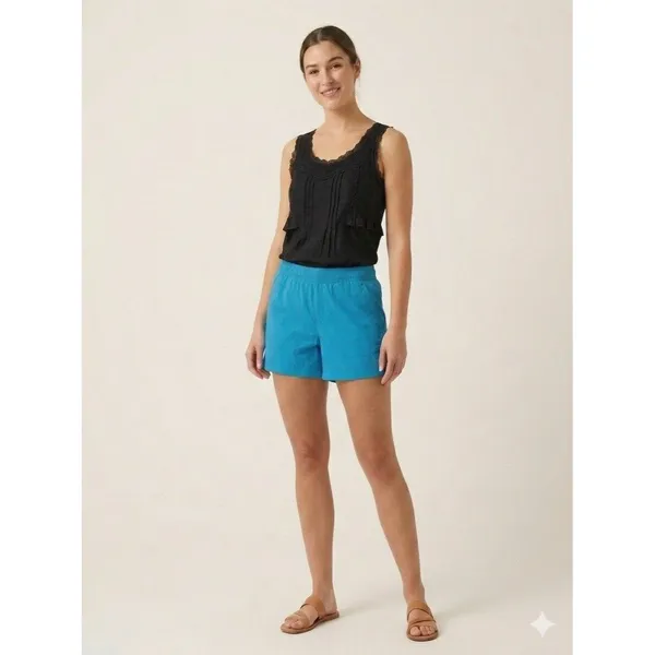 Columbia Blue Sandy River Hiking Utility Athletic Trail Shorts Size Large - Image 2