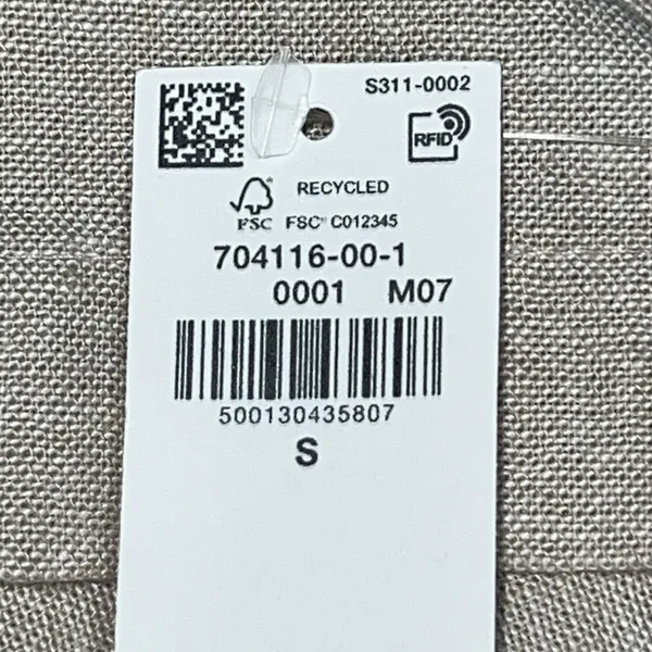 Old Navy Cropped Square Neck Linen-Blend Tank Top Small Neutral Tan‎ Minimalist - Image 10