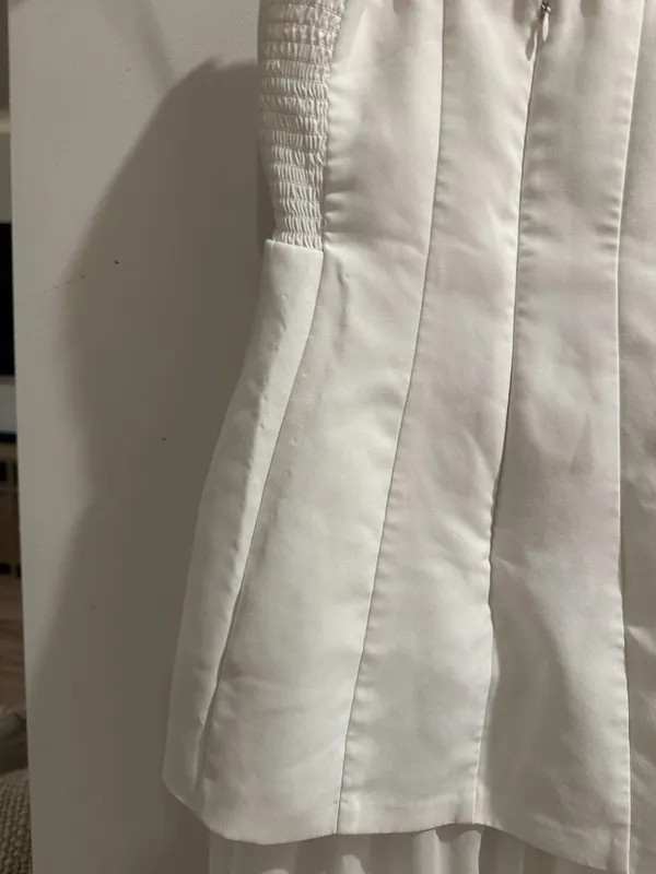 AMANDA UPRICHARD Christy Maxi Dress in Ivory Size Small - Image 10