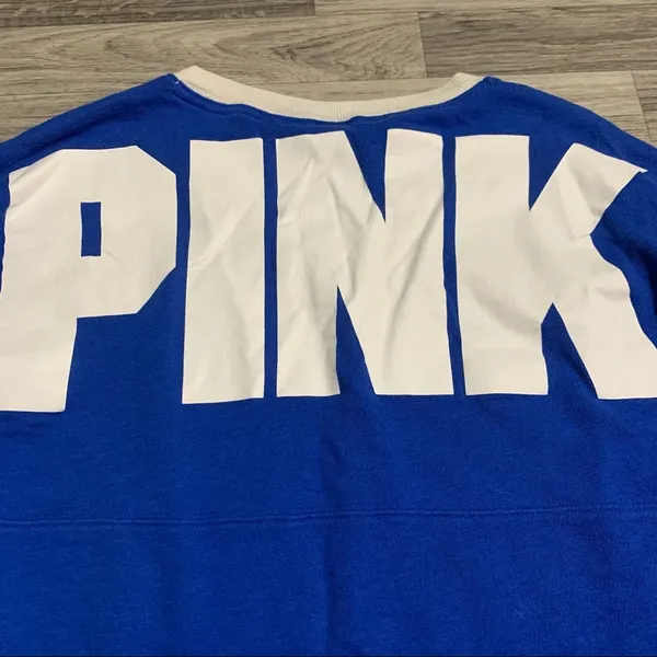 🌿Victoria’s Secret Royal Blue Long Sleeve Shirt - Image 9