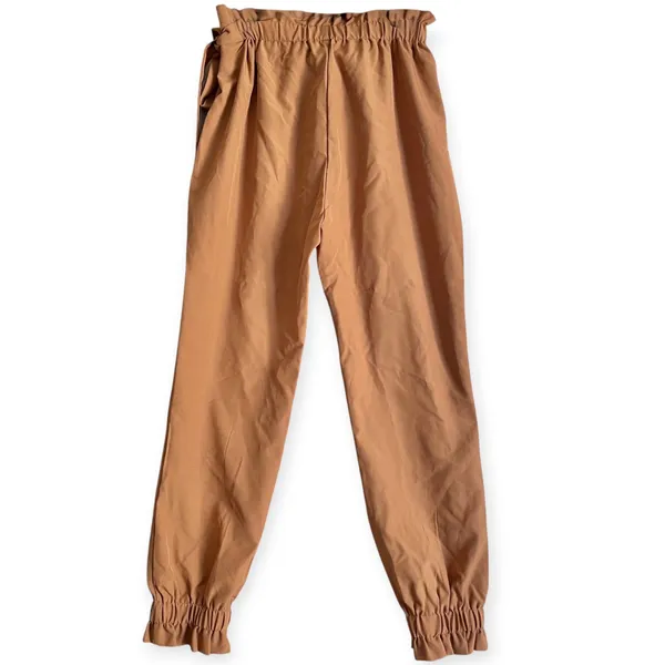 Shein Pants High-Waisted Paper Bag Large ankle - Image 3